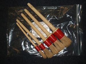 Pack of 5 detail brushes